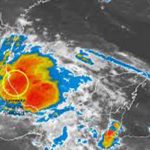 Tormenta Tropical Danielle toca tierra en el Golfo de México