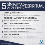 Alzheimer espiritual.