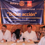 Club Rotario Cancún Internacional trabaja una “Doble Acción”
