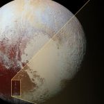 Científicos encuentran evidencia de hielo en Plutón