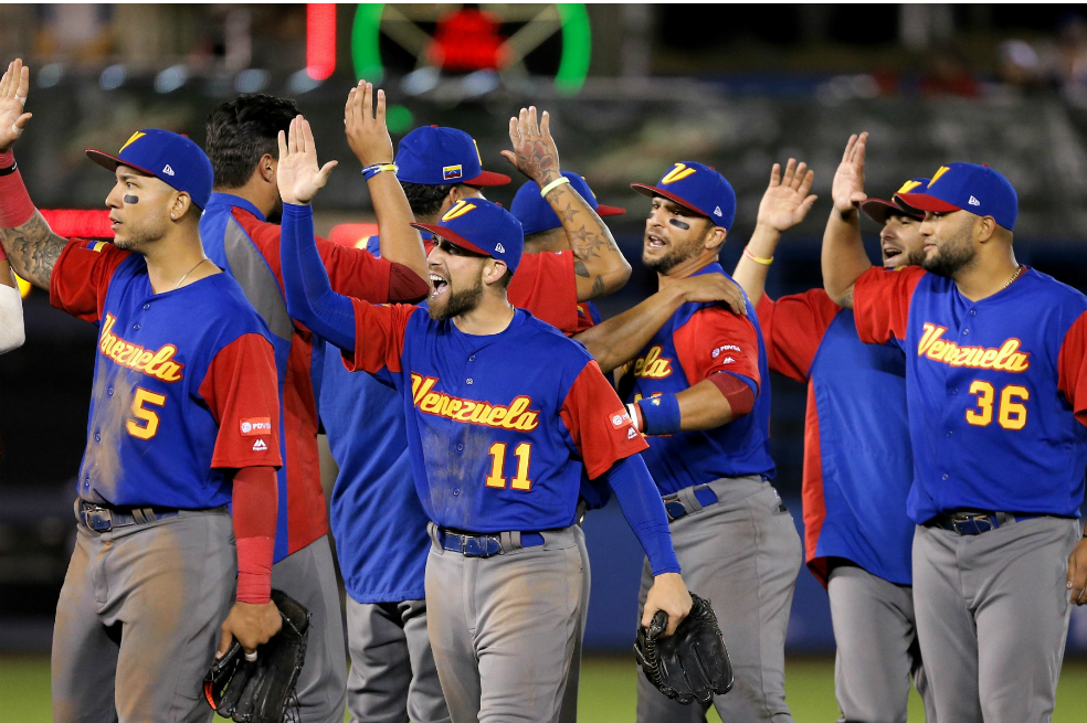 Venezuela clasificó a segunda ronda de Clásico Mundial de Béisbol