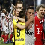 Los ocho equipos clasificados a cuartos de final de la Champions League
