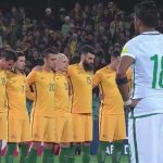 ¡Selección saudí no respeta minuto de silencio por atentados!