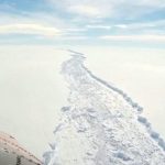 La enorme grieta en la Antártida está a punto de quebrarse