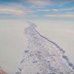 Se desprende un iceberg de 6,000 km2 en la Antártida