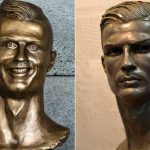Nuevo busto de Cristiano Ronaldo sí se parece a él