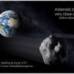 Asteroide pasará por la Tierra a distancia menor que a la de la Luna