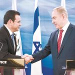 Guatemala traslada su embajada a Israel