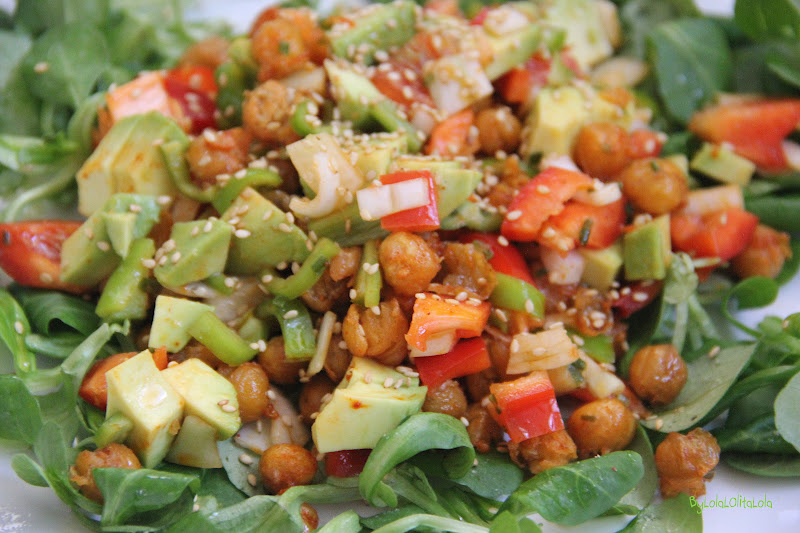 Cocina Kosher, ep. 9 Ensalada mixta con garbanzos fritos