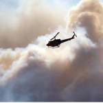 El humo de los incendios forestales de California es visible en Nueva York